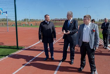 Сергей Грачев: «В селах строятся настоящие школы будущего»